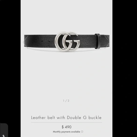 Mens Gucci belt size 100
Unisex Men main image 3